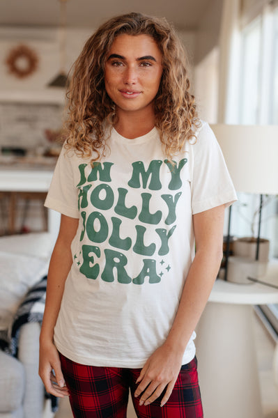 S-In My Holly Jolly Era Graphic T