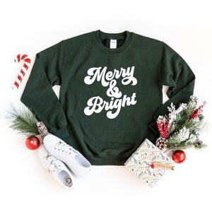 S-Merry & Bright Cuddle Sweatshirt