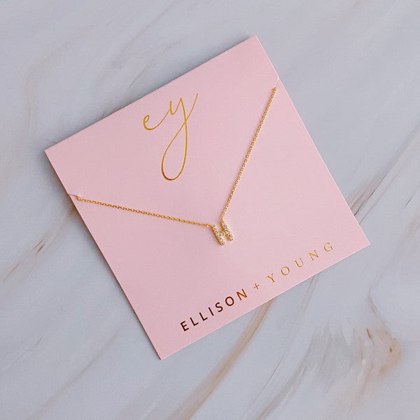 Understated Beauty Initial Necklaces