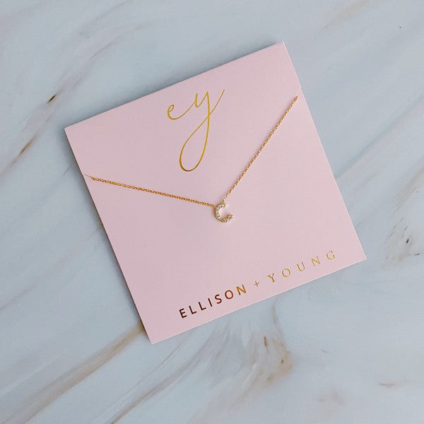 Understated Beauty Initial Necklaces