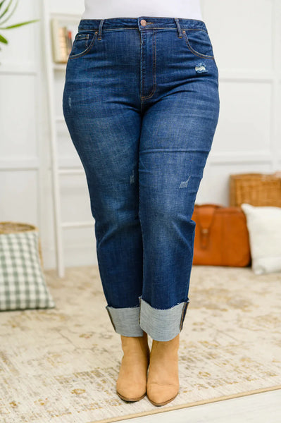 S - Cambridge Mid Rise Straight Leg Jeans