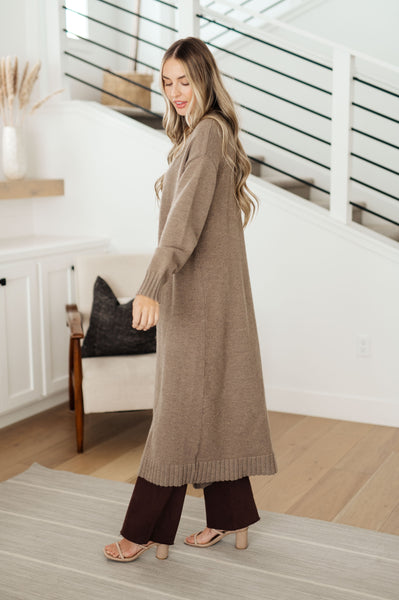 S-Perfectly Resolved Duster Cardigan