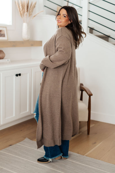 S-Perfectly Resolved Duster Cardigan