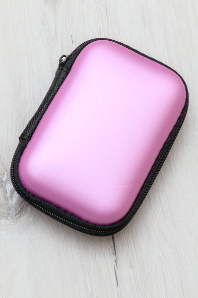 Tech Accessory Pouch In Pink - Rustik Sage Boutique