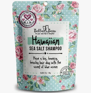 Travel Size Hawaiian Sea Salt Shampoo, Mini 1oz