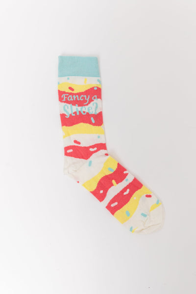 Fancy A Slice? Graphic Socks *Final Sale* - Rustik Sage Boutique
