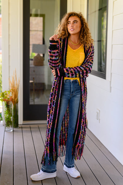 Can't Contain It Duster Cardigan